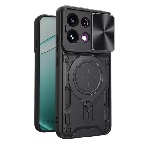 Techsuit - CamGuard Pro - Oppo Reno16 F / Reno16 FS - Black