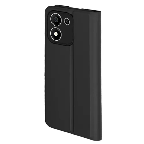 Techsuit - Magskin Book - Honor 600 Smart - Black