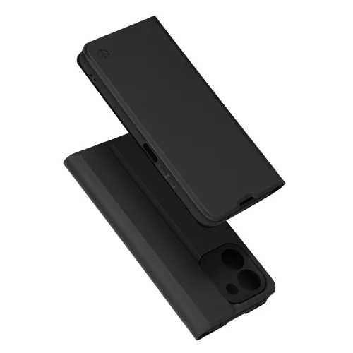 Techsuit - Magskin Book - Honor 600 Smart - Black