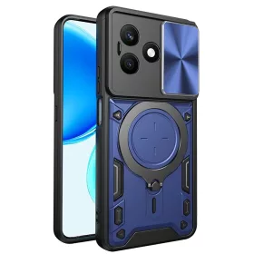  Techsuit - CamGuard Pro tok ütésálló tok - Honor X8d - Kék