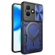 Techsuit - CamGuard Pro tok ütésálló tok - Honor X8d - Kék