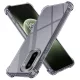 Techsuit - Shockproof Átlátszó Ütésálló Szilikon tok - OnePlus 15R - Átlátszó fekete