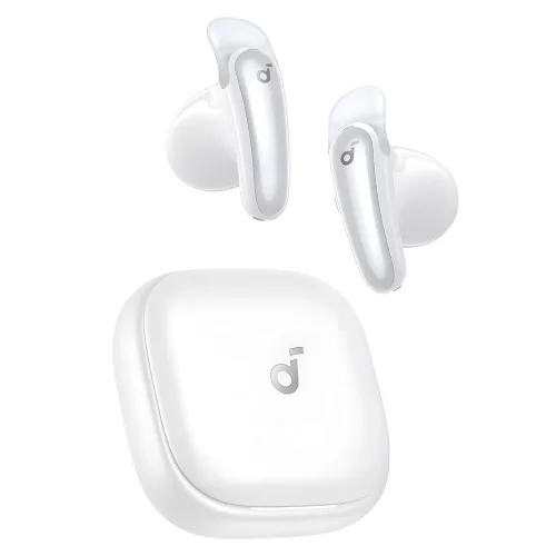 Anker - Wireless Earbuds Soundcore Liberty Buds (D1200G21) - Half-in-ear, Bluetooth 6.1, Adaptive ANC, 4-Mic, LDAC - White