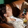 Anker - Wireless Earbuds Soundcore Liberty Buds (D1200G21) - Half-in-ear, Bluetooth 6.1, Adaptive ANC, 4-Mic, LDAC - White