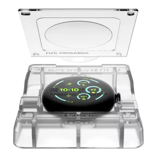 Spigen - (2 pack) Elite Shield EZ Fit (AFL08524) - Google Pixel Watch 5 / Watch 4  / Watch 3 41mm - Clear