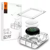 Spigen - (2 pack) Elite Shield EZ Fit (AFL08525) - Google Pixel Watch 5 / Watch 4 / Watch 3 45mm - Clear