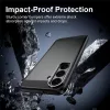 Techsuit - Carbon szilikon tok - Samsung Galaxy S26 FE / S25 FE - Fekete