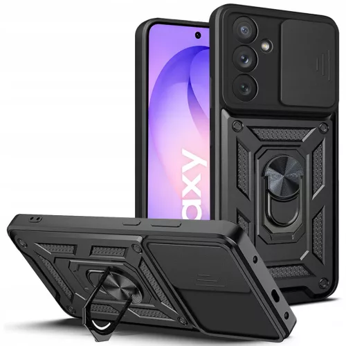 Techsuit - CamShield ütésálló tok - Samsung Galaxy S26 FE / S25 FE - Fekete