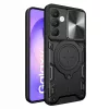 Techsuit - CamGuard Pro ütésálló tok - Samsung Galaxy S26 FE / S25 FE - Fekete