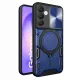 Techsuit - CamGuard Pro ütésálló tok - Samsung Galaxy S26 FE / S25 FE - Kék
