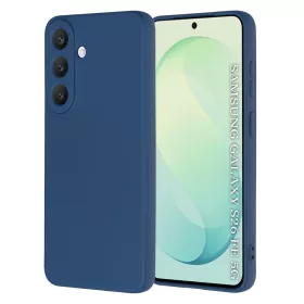   Techsuit - SoftFlex szilikon tok - Samsung Galaxy S26 FE / S25 FE - Sötétkék