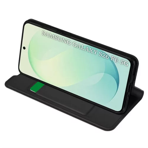 Techsuit - Magskin Book - Samsung Galaxy S26 FE / S25 FE - Black