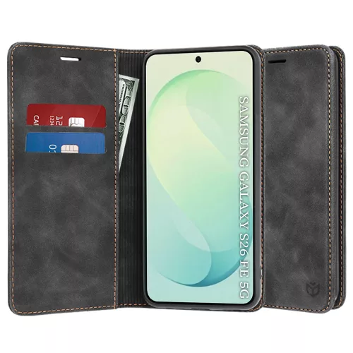 Techsuit - Confy Cover - Samsung Galaxy S26 FE / S25 FE - Fekete