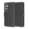 Techsuit - Leather Folio - Samsung Galaxy S26 FE / S25 FE - Black