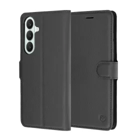   Techsuit - Leather Folio - Samsung Galaxy S26 FE / S25 FE - Black