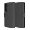 Techsuit - Leather Folio - Samsung Galaxy S26 FE / S25 FE - Black