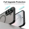 Techsuit - HaloFrost II MagSafe tok - Samsung Galaxy S26 FE - Fekete