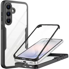   Techsuit - ColorVerse 360 Series + Screen Protector - Samsung Galaxy S26 FE - Black