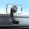 Acefast - Autós tartó (D69) - Mágneses Tapadókorong, Tapadókorong 360°, Univerzális - Black