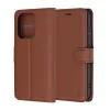 Techsuit - Leather Folio - Oppo Reno16 / Reno16 Pro - Brown