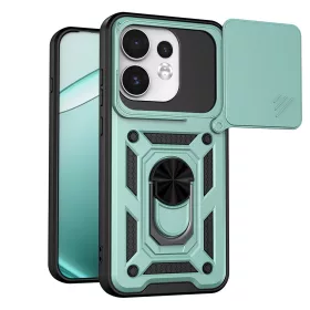   Techsuit - CamShield ütésálló tok - Oppo Reno16 / Reno16 Pro - Zöld