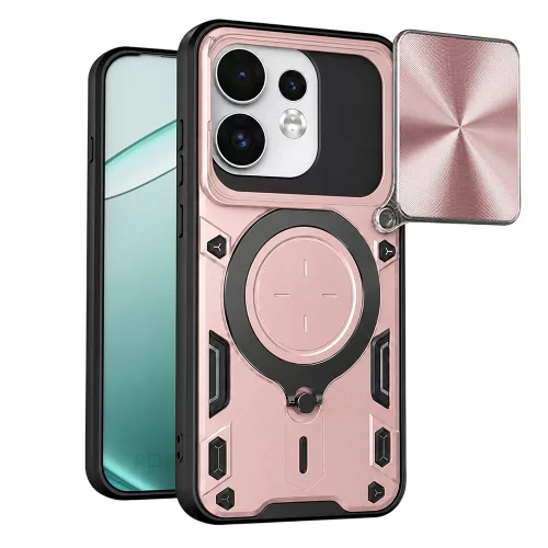 Techsuit - CamGuard Pro - Oppo Reno16 / Reno16 Pro - Rose Gold