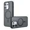 Techsuit - PureFrost MagSafe Ütésálló tok - Oppo Reno16 - Matt fekete