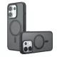 Techsuit - PureFrost MagSafe Ütésálló tok - Oppo Reno16 - Matt fekete