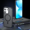 Techsuit - PureFrost MagSafe Ütésálló tok - Oppo Reno16 - Matt fekete