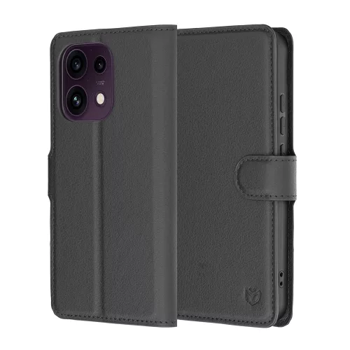 Techsuit - Leather Folio - Oppo Reno16 F / Reno16 FS - Black
