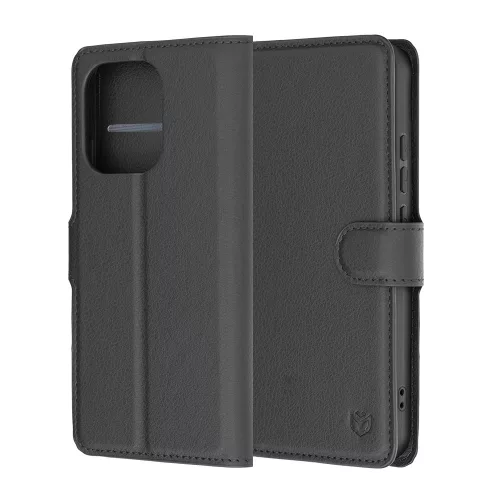 Techsuit - Leather Folio - Oppo Reno16 F / Reno16 FS - Black