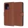 Techsuit - Leather Folio - Oppo Reno16 F / Reno16 FS - Brown