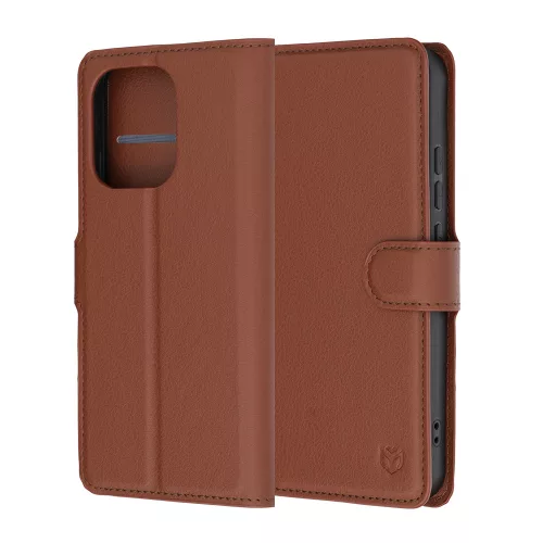 Techsuit - Leather Folio - Oppo Reno16 F / Reno16 FS - Brown