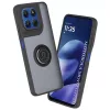 Techsuit - Glinth gyűrűs tok - Motorola Moto G37 / G47 - Fekete