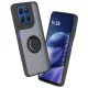 Techsuit - Glinth gyűrűs tok - Motorola Moto G37 / G47 - Fekete