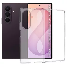   Techsuit - Clear Silicone tok - Samsung Galaxy Z Fold8 Ultra / Z Fold7 - Átlátszó