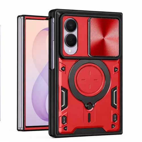 Techsuit - CamGuard Pro - Samsung Galaxy Z Fold8 - Red