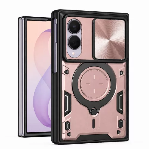 Techsuit - CamGuard Pro - Samsung Galaxy Z Fold8 - Rose Gold