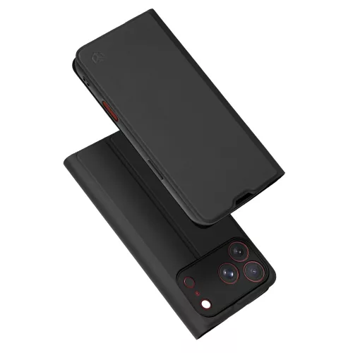 Techsuit - Magskin Book - iPhone 18 Pro Max / iPhone 17 Pro Max - Black