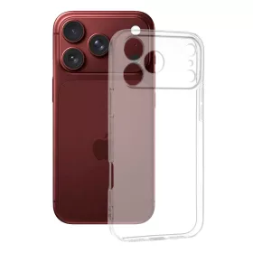   Techsuit - Clear Silicone tok - iPhone 18 Pro Max / iPhone 17 Pro Max - Átlátszó