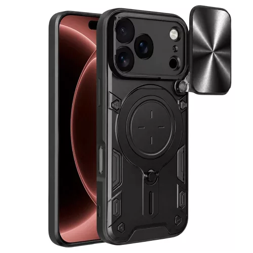 Techsuit - CamGuard Pro - iPhone 18 Pro Max / iPhone 17 Pro Max - Black