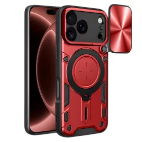   Techsuit - CamGuard Pro - iPhone 18 Pro Max / iPhone 17 Pro Max - Red