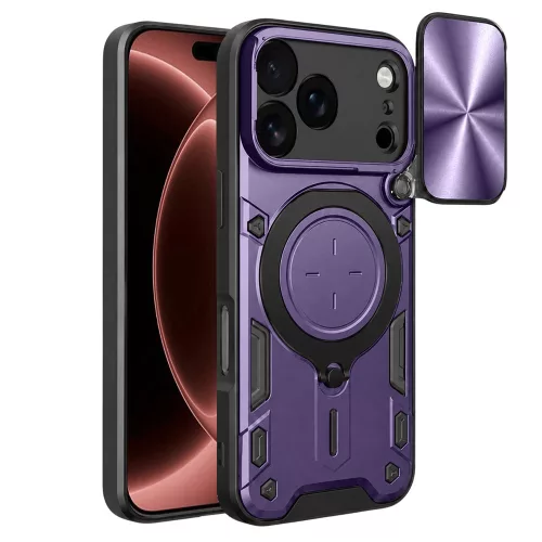 Techsuit - CamGuard Pro - iPhone 18 Pro Max / iPhone 17 Pro Max - Purple