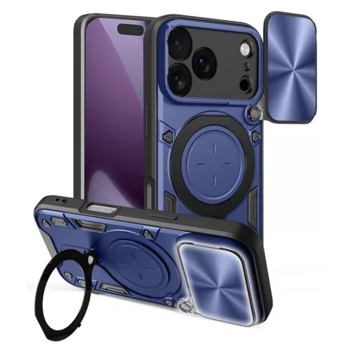 Techsuit - CamGuard Pro - iPhone 18 Pro / iPhone 17 Pro - Blue