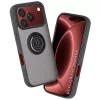 Techsuit - Glinth gyűrűs tok - iPhone 18 Pro Max / iPhone 17 Pro Max - Fekete