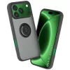 Techsuit - Glinth gyűrűs tok - iPhone 18 Pro / iPhone 17 Pro - Fekete