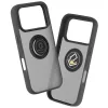 Techsuit - Glinth gyűrűs tok - iPhone 18 Pro / iPhone 17 Pro - Fekete