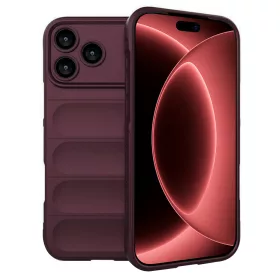   Techsuit - Magic Shield tok - iPhone 18 Pro Max / iPhone 17 Pro Max - Bordó