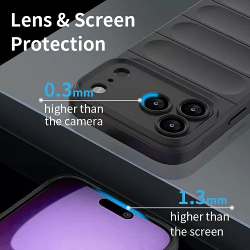 Techsuit - Magic Shield tok - iPhone 18 Pro / iPhone 17 Pro - Fekete
