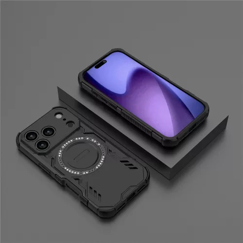 Techsuit - ArmorMag Case - iPhone 18 Pro Max / iPhone 17 Pro Max - fekete